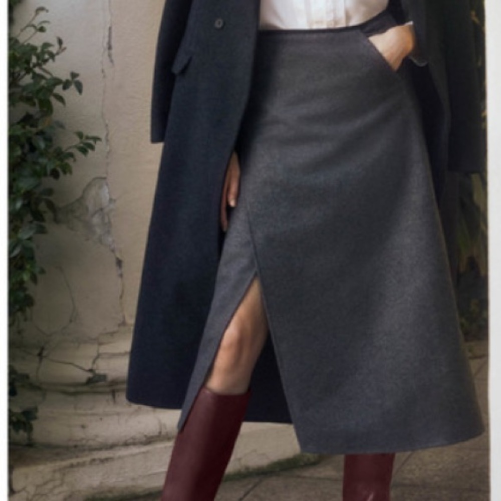 GOOP G. LABEL Llewellyn Wrap Skirt